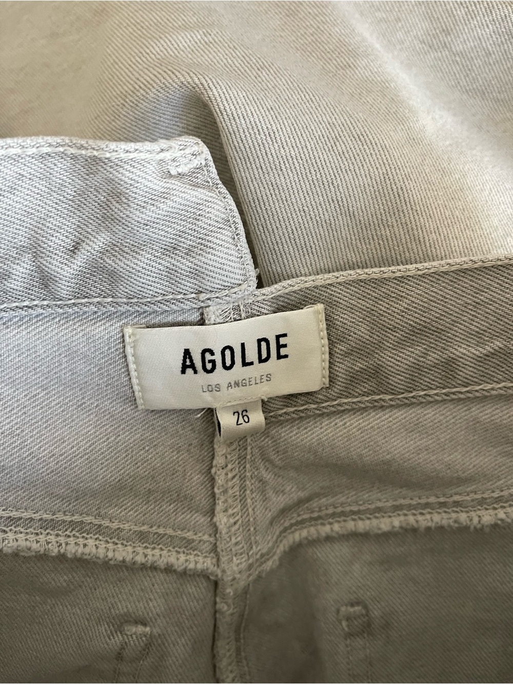AGOLDE ($298) Criss-Cross Straight-Leg Jeans - Picture 8 of 10